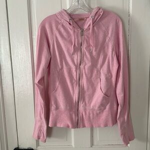 Zella Pink Hoodie Jacket Large EUC